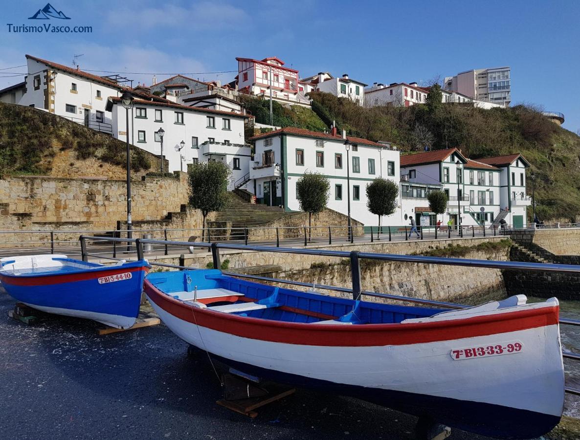 Confortable Piso En El Puerto Viejo De Algorta, A 7 Min De La Playa Getxo Exterior photo